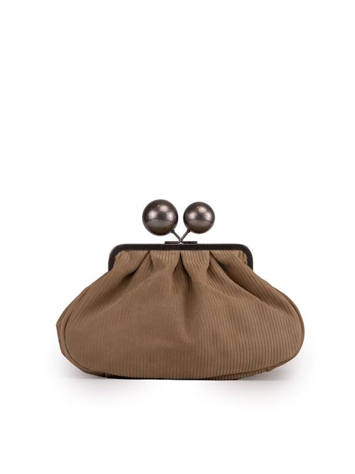 Pasticcino Bag Medium Destino in suede a costine Sabbia WEEKEND MAX MARA | 2515511044600001